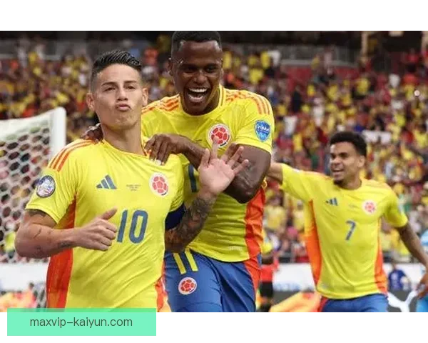 哥伦比亚队战术执行稳健，展现出良好的团队配合与比赛适应能力
